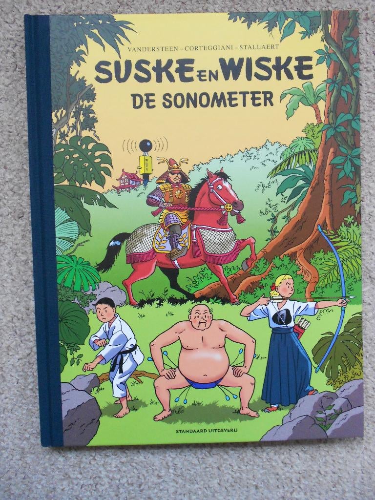 Suske en Wiske - De Sonometer - hardcover groot formaat 2020, Eén stripboek, Nieuw, Ophalen of Verzenden, Willy Vandersteen / Paul Geerts