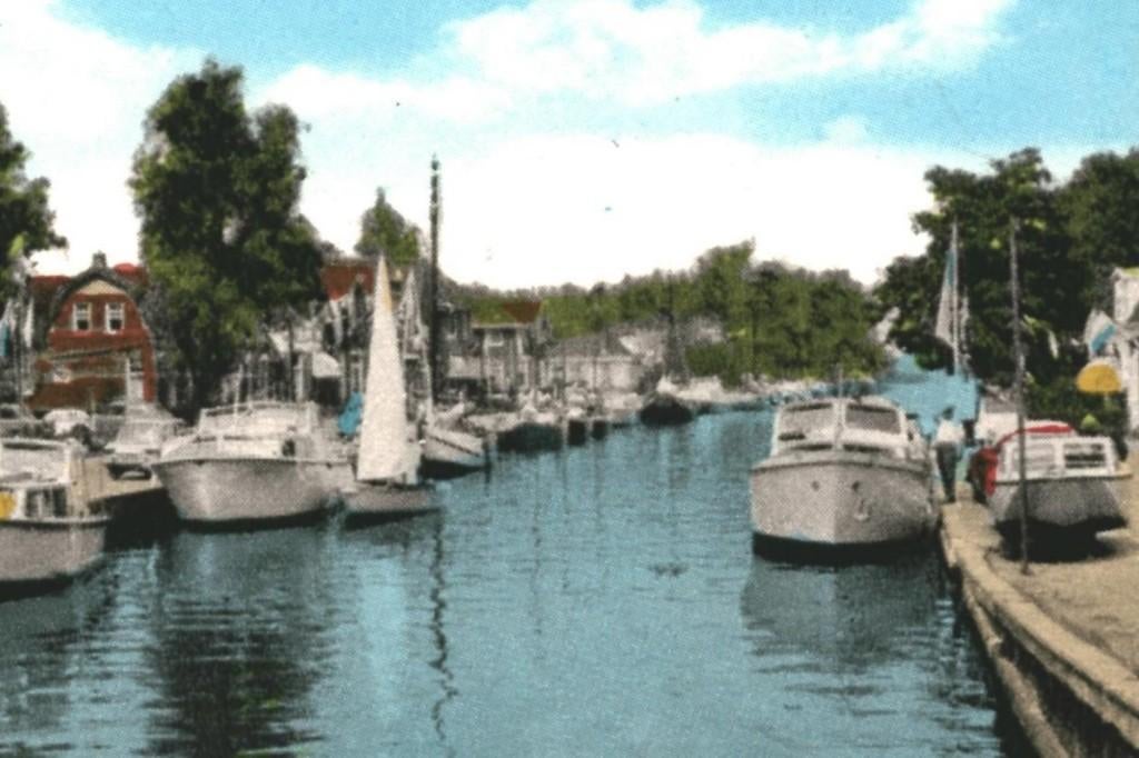 802154 IJlst Friesland Nette oude kaart Onbeschreven, Ophalen of Verzenden, 1960 tot 1980, Ongelopen, Friesland