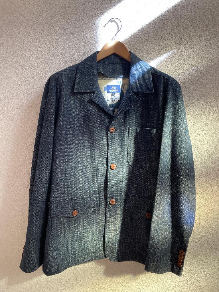 La Martina herencolbert jeans Mt56, Blauw, Ophalen of Verzenden, La Martina, Maat 56/58 (XL)