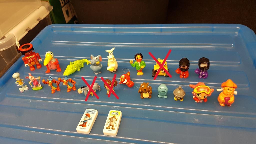 20 verrassing ei figuurtjes/ surprise ei poppetjes, Ophalen of Verzenden, Nieuw