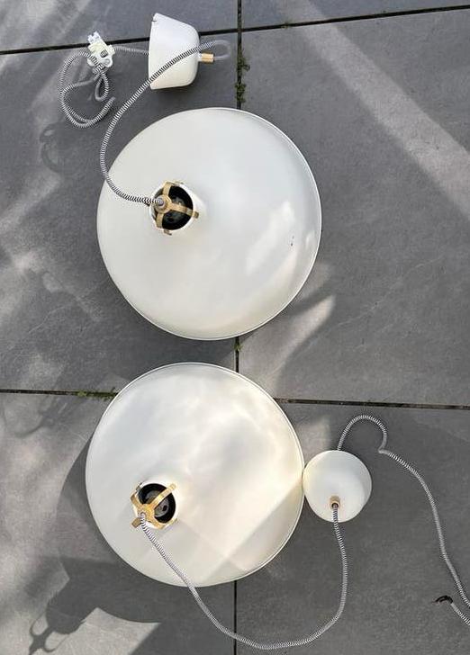 Ikea RANARP hanglampen (wit), Huis en Inrichting, Lampen | Hanglampen, Ophalen of Verzenden, Zo goed als nieuw, Minder dan 50 cm