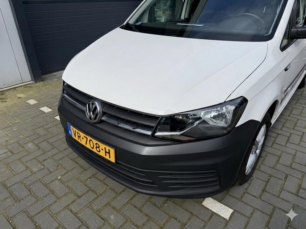 VOLKSWAGEN CADDY (** LAGE KM STAND !! - PAK JE KANS **), Stof, 74 pk, Zwart, 4 cilinders