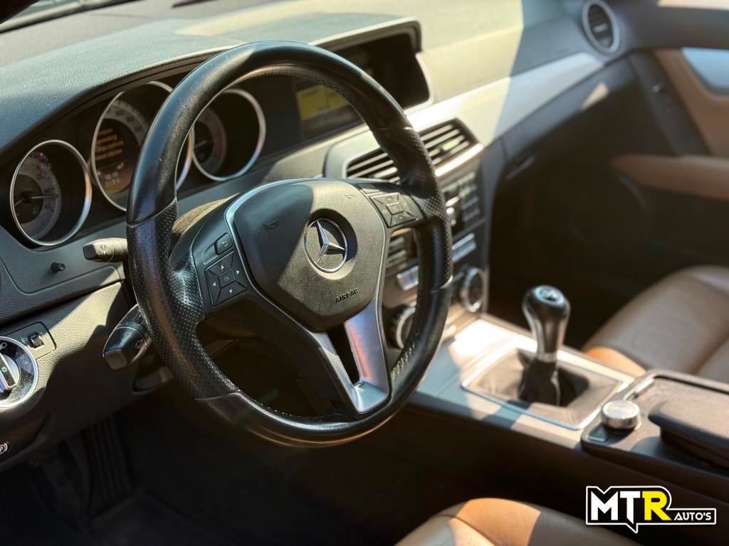 Mercedes-Benz C-klasse Estate 200 CDI Business Class Avantga, Euro 5, 4 cilinders, Zwart, Leder