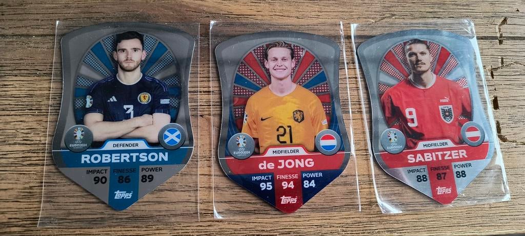 UEFA EURO 2024 Topps Match Attax shield Kaarten, Ophalen of Verzenden