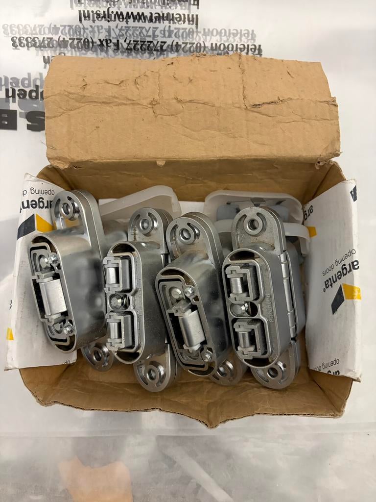 Setje Argenta 3D scharnieren, Ophalen of Verzenden