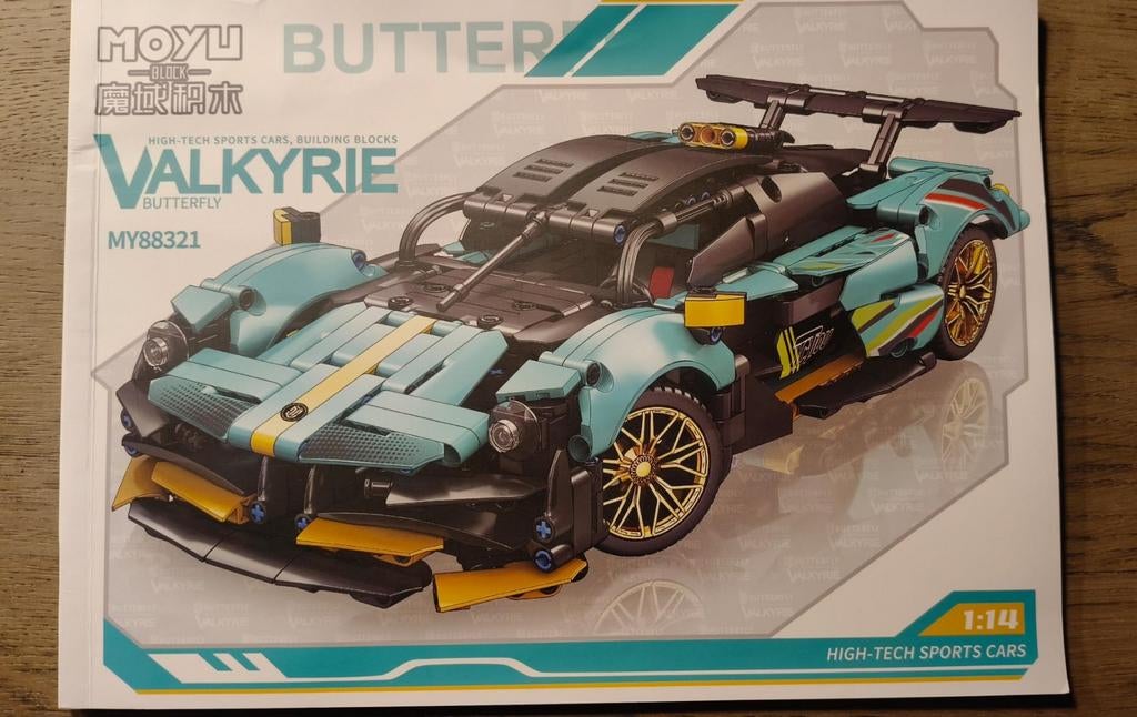 Valkyrie Lego, Ophalen, Zo goed als nieuw