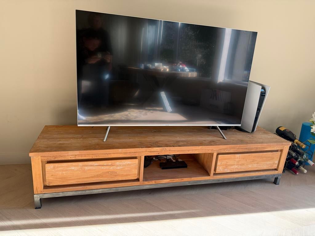 Industrieel TV-meubel Venetië 180 cm, Huis en Inrichting, Kasten | Televisiemeubels, Gebruikt, 150 tot 200 cm, Minder dan 100 cm