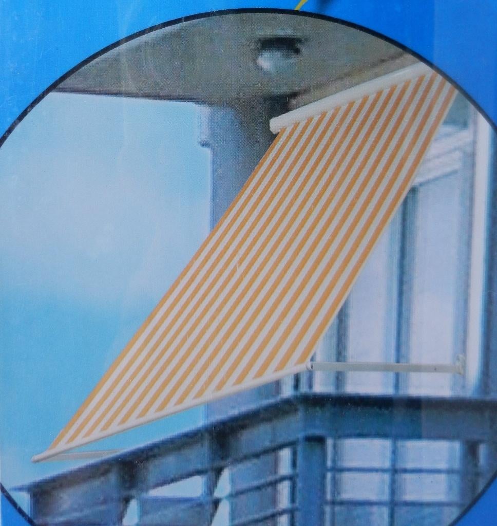 2 Balkon UV zonneschermen van Coolaroo (blauw/wit), Ophalen, Nieuw, Minder dan 250 cm, 150 tot 300 cm