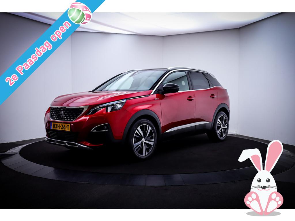 Peugeot 3008 1.2T GT-Line Avantage FULL LED | 360 CAMERA | 1, Gebruikt, 1199 cc, Leder en Stof, Origineel Nederlands