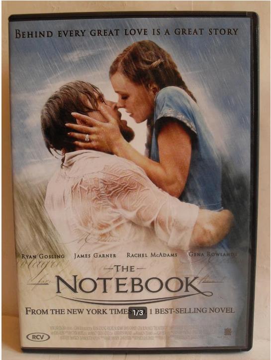 The Notebook (originele dvd) James Garner, Vanaf 6 jaar, Ophalen of Verzenden, Zo goed als nieuw, Drama