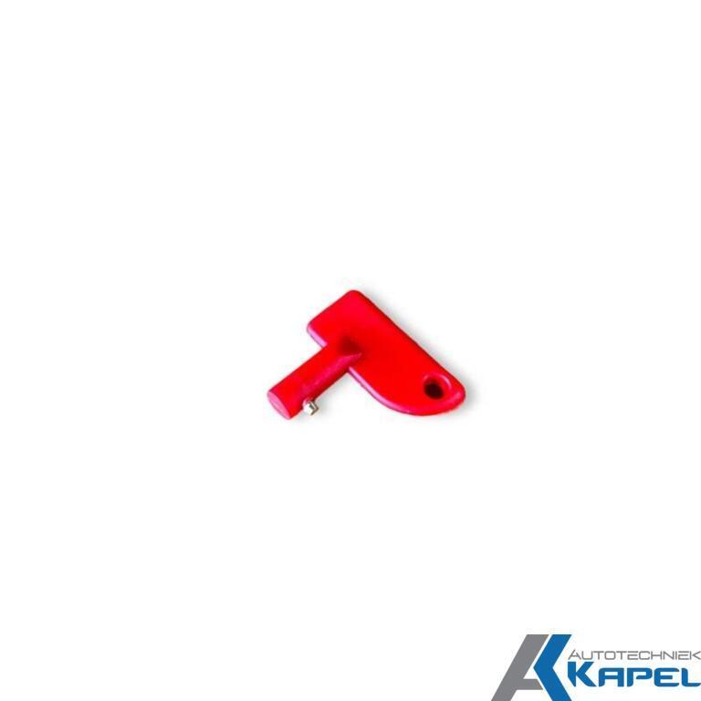 Massa sleutel , Stroom afsluiter ,Reserve sleutel accu hoofd, Nieuw