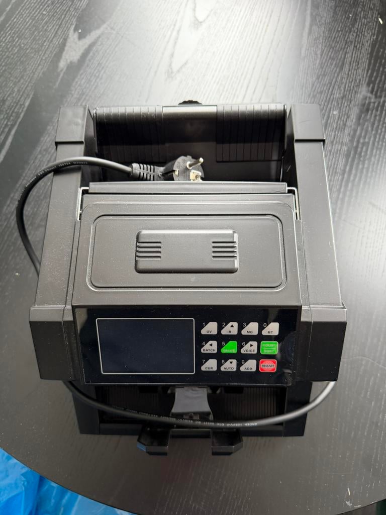 Agellic Professionele Geldtelmachine - Met Valsgeld Detectie, Postzegels en Munten, Munten en Bankbiljetten | Toebehoren, Ophalen of Verzenden