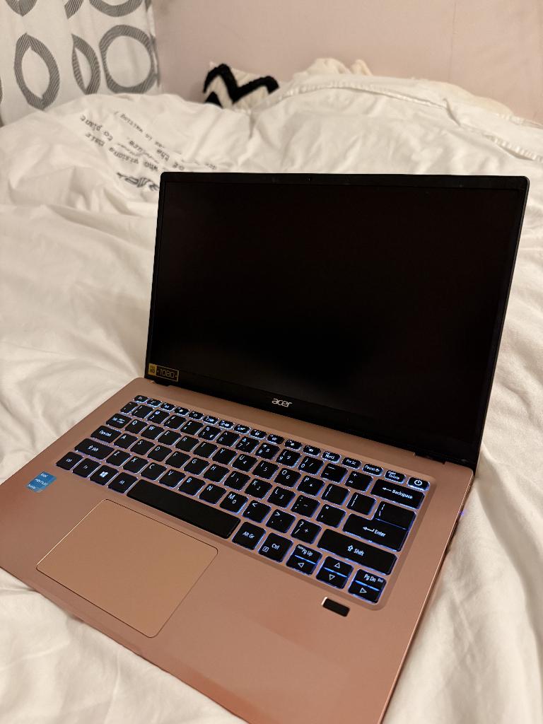 Acer Swift 1 roze, Ophalen, Qwerty, Intel Pentium Silver N6000, 8 GB