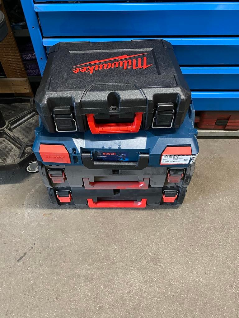 Bosch Sortimo koffer Milwaukee m18 box1 /2 koffers, Ophalen, Nieuw