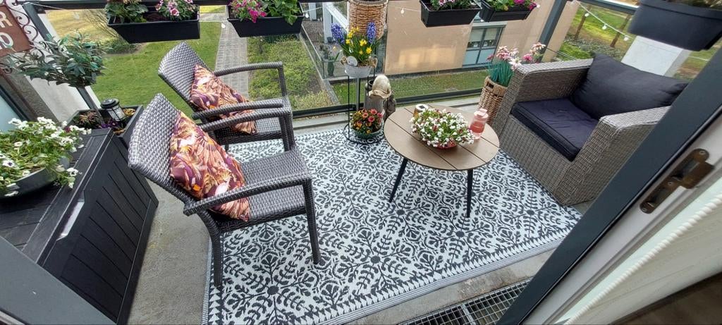 Tuinkleed 230x160 zgan, Tuin en Terras, Ophalen of Verzenden, Zo goed als nieuw, 2 zitplaatsen