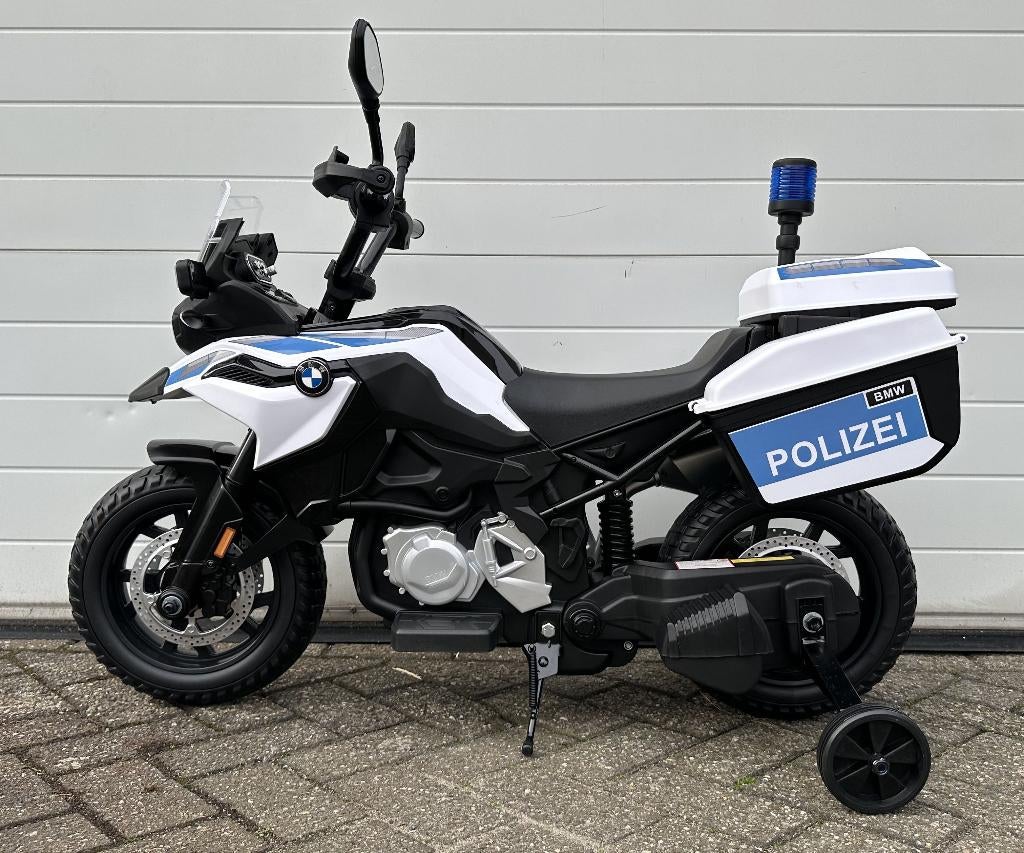 BMW F850 GS Polizei 12v - Rubberband - Sirene NIEUW, Kinderen en Baby's, Speelgoed | Buiten | Voertuigen en Loopfietsen, Ophalen of Verzenden