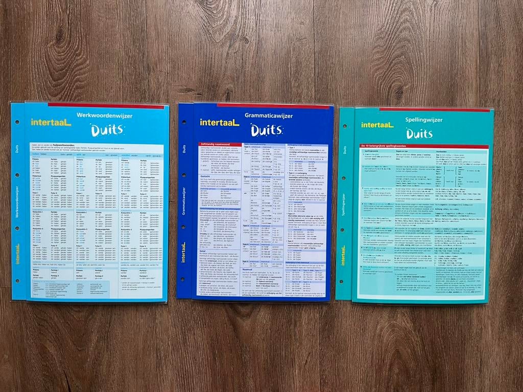 Duits examen: grammatica, spelling, werkwoorden. Intertaal, Diversen, Schoolbenodigdheden, Ophalen of Verzenden, Zo goed als nieuw