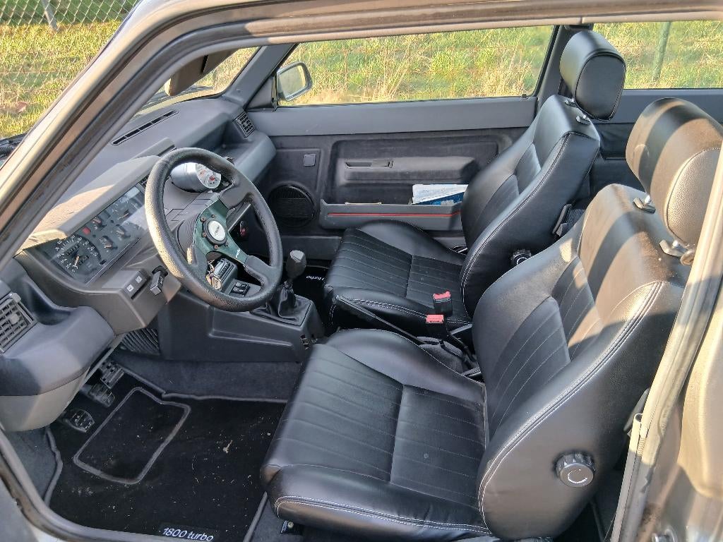 renault 5 gt   renault 5 evokit PROJECT OPGAVE, Auto's, Renault, Voorwielaandrijving, Zwart, 4 cilinders, Overige bekleding