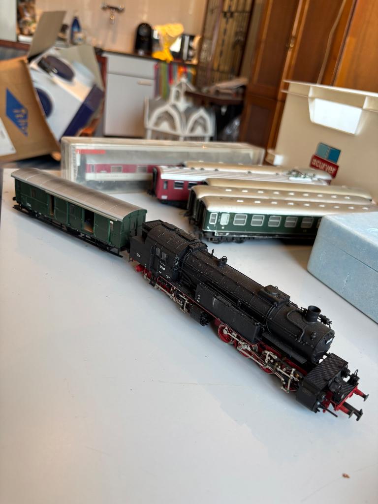 Bogusch Rivarossi 1374RIV Class BR 96 022 Mallet locomotief, Ophalen of Verzenden, Wisselstroom, Locomotief, Märklin