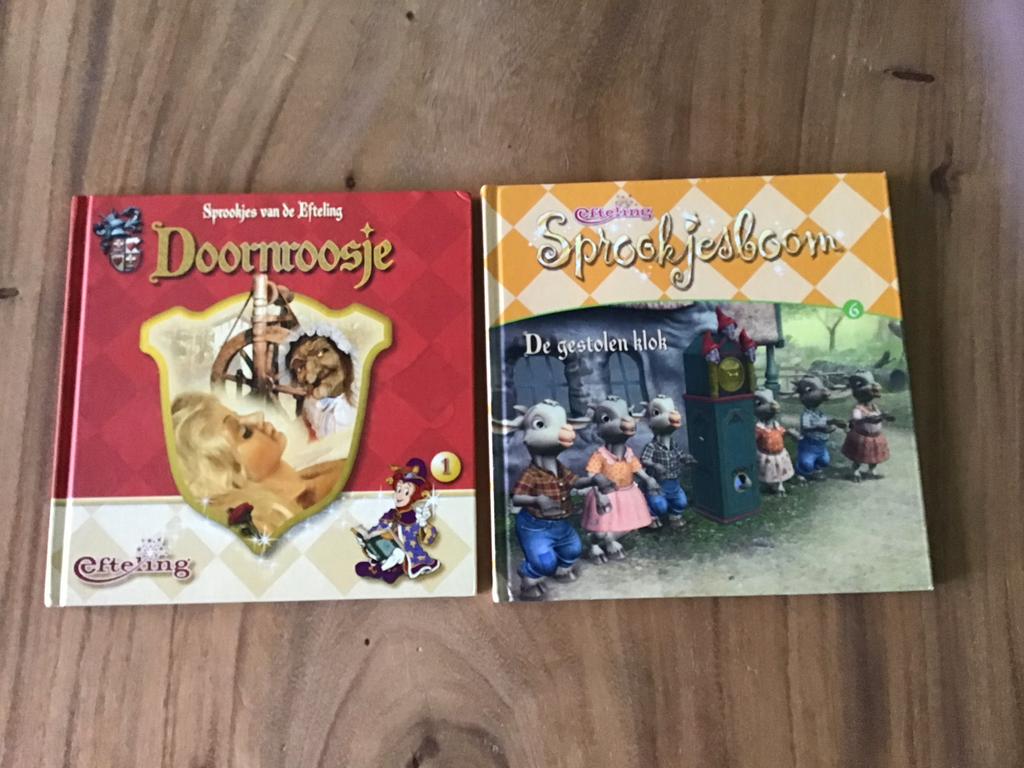 Efteling; sprookjesboom De Gestolen Klok en doornroosje, Ophalen of Verzenden, Gelezen