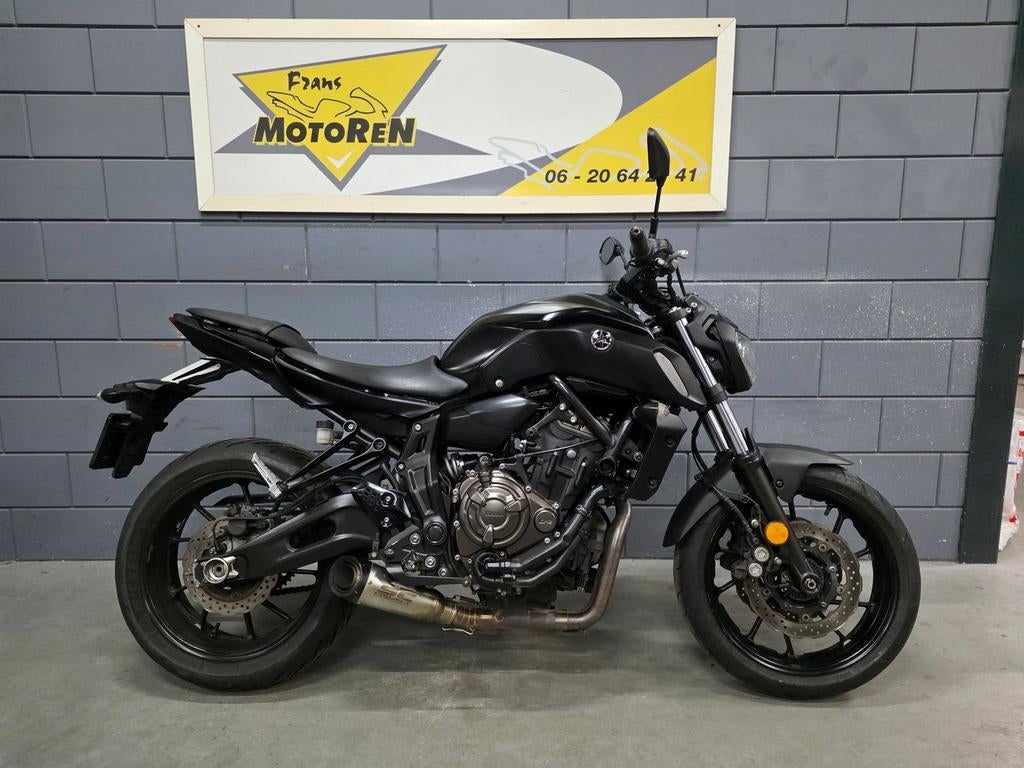 YAMAHA MT 07 ABS bj 2020 zeer lichte rijdbare schade, 2 cilinders, Onbekend, YAMAHA, Onbekend