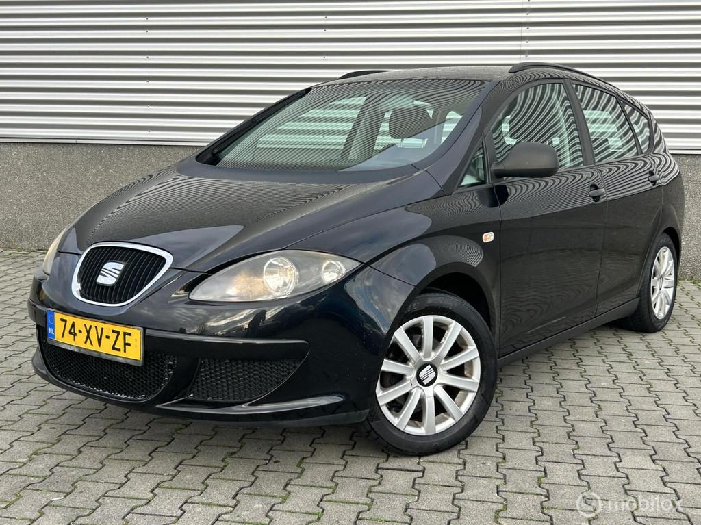 Seat Altea XL 1.6 Reference NIEUWE APK,, Gebruikt, 4 cilinders, Altea XL, Zwart