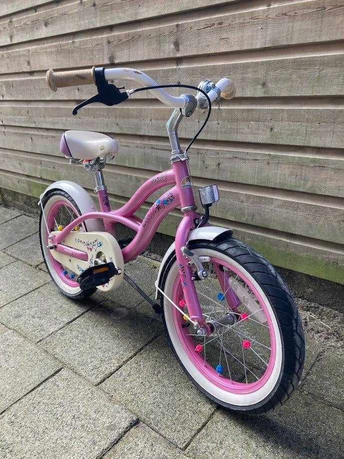 Kinderfiets meisjesfiets 16 inch, Ophalen, Gebruikt, 16 tot 20 inch, Bikestar