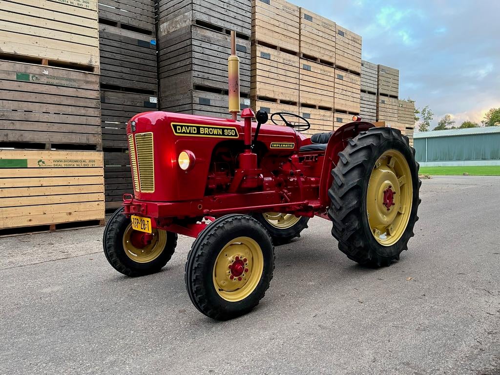 David Brown 950, Ophalen, Zo goed als nieuw, IJzer, Tuinhek