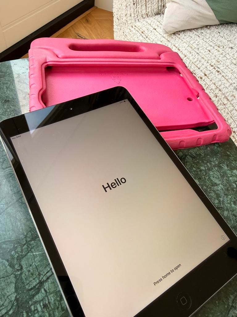 Apple iPad Mini 1st gen met 5G, 10 inch, Apple iPad Air, Ophalen of Verzenden, Zo goed als nieuw