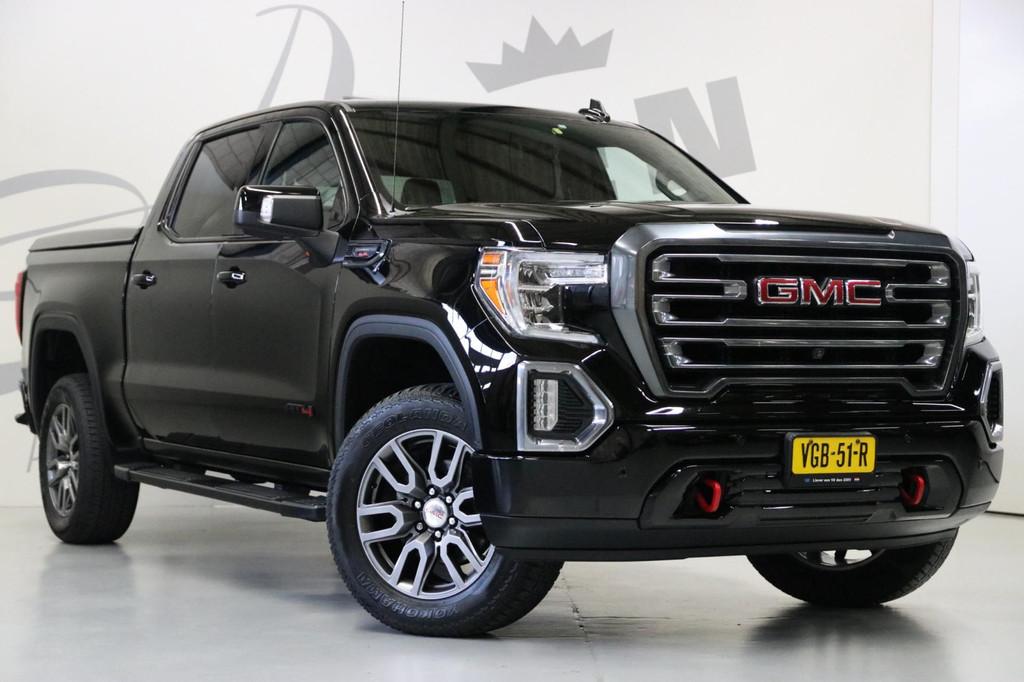 GMC SIERRA AT4/Rondom camera/NAP/Apple carplay, Auto's, GMC, Automaat, Gebruikt, Zwart, Bedrijf