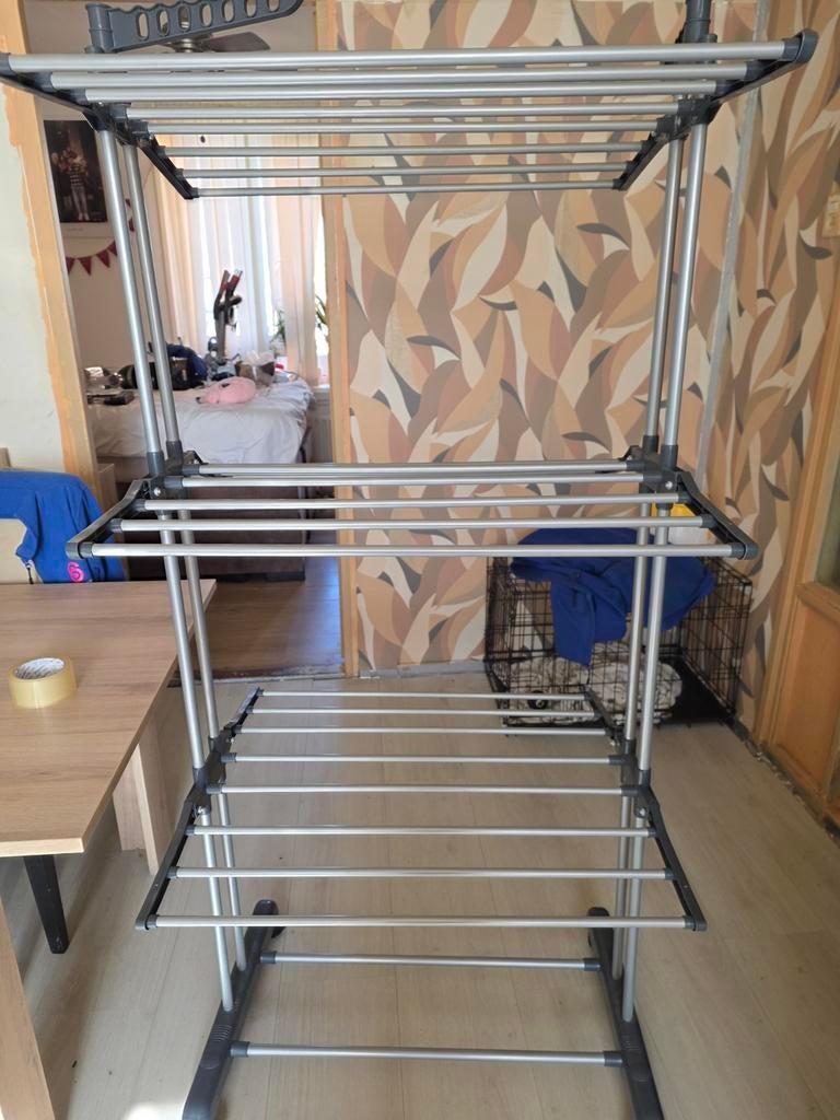 Verrijdbare wasrek br 74 h169, Ophalen, Zo goed als nieuw, Wasrek