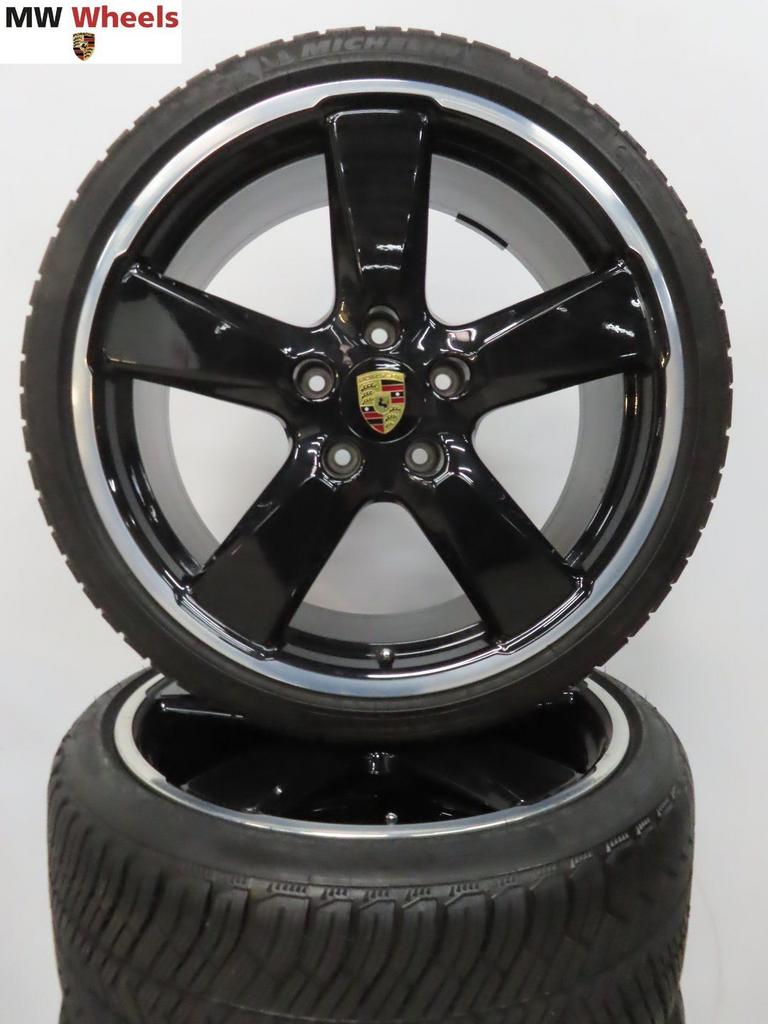 originele Porsche 991 4S Fuchs 20 inch velgen winterbanden, Auto-onderdelen, Banden en Velgen, Gebruikt, 295 mm, -, -