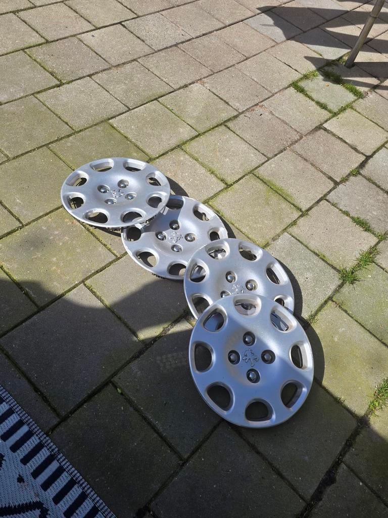 Wieldoppen Peugeot 206, Auto diversen, Wieldoppen, Ophalen of Verzenden
