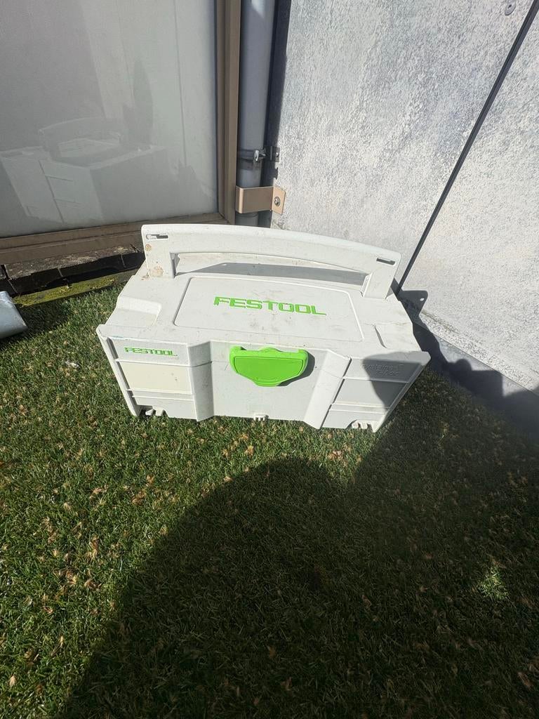 Festool kist met slijptol inlay, Ophalen of Verzenden, Gebruikt, Overige typen