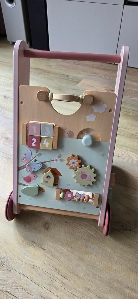 Little Dutch Flowers & Butterflies loopwagen, Ophalen, Zo goed als nieuw, Overige typen, Met wieltjes