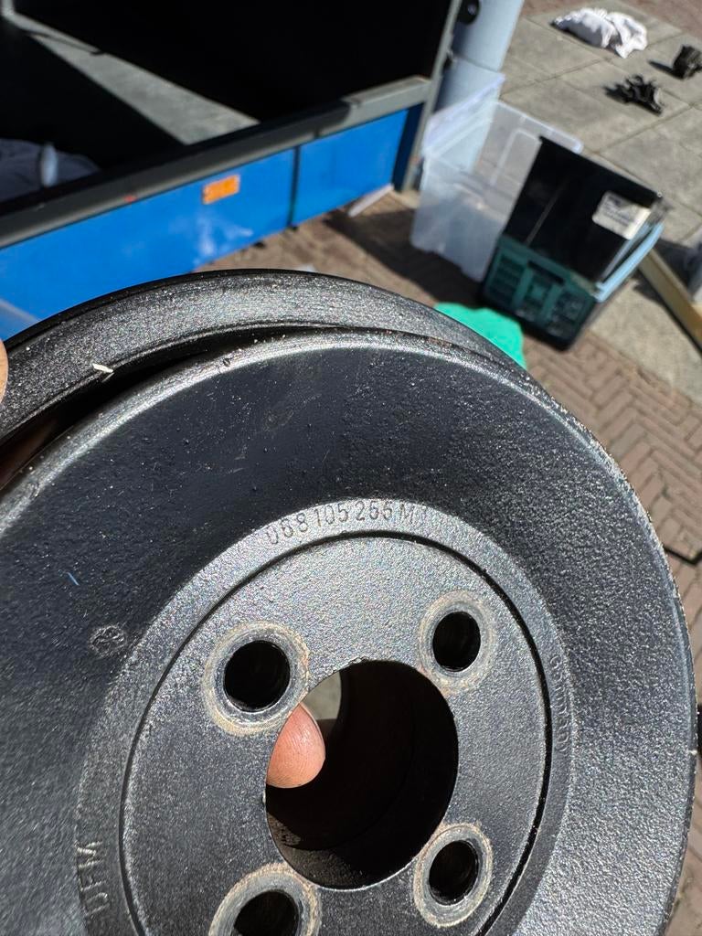 V-snaar poelie VW T3 1.6 TD JX, Ophalen of Verzenden, Gebruikt, Volkswagen