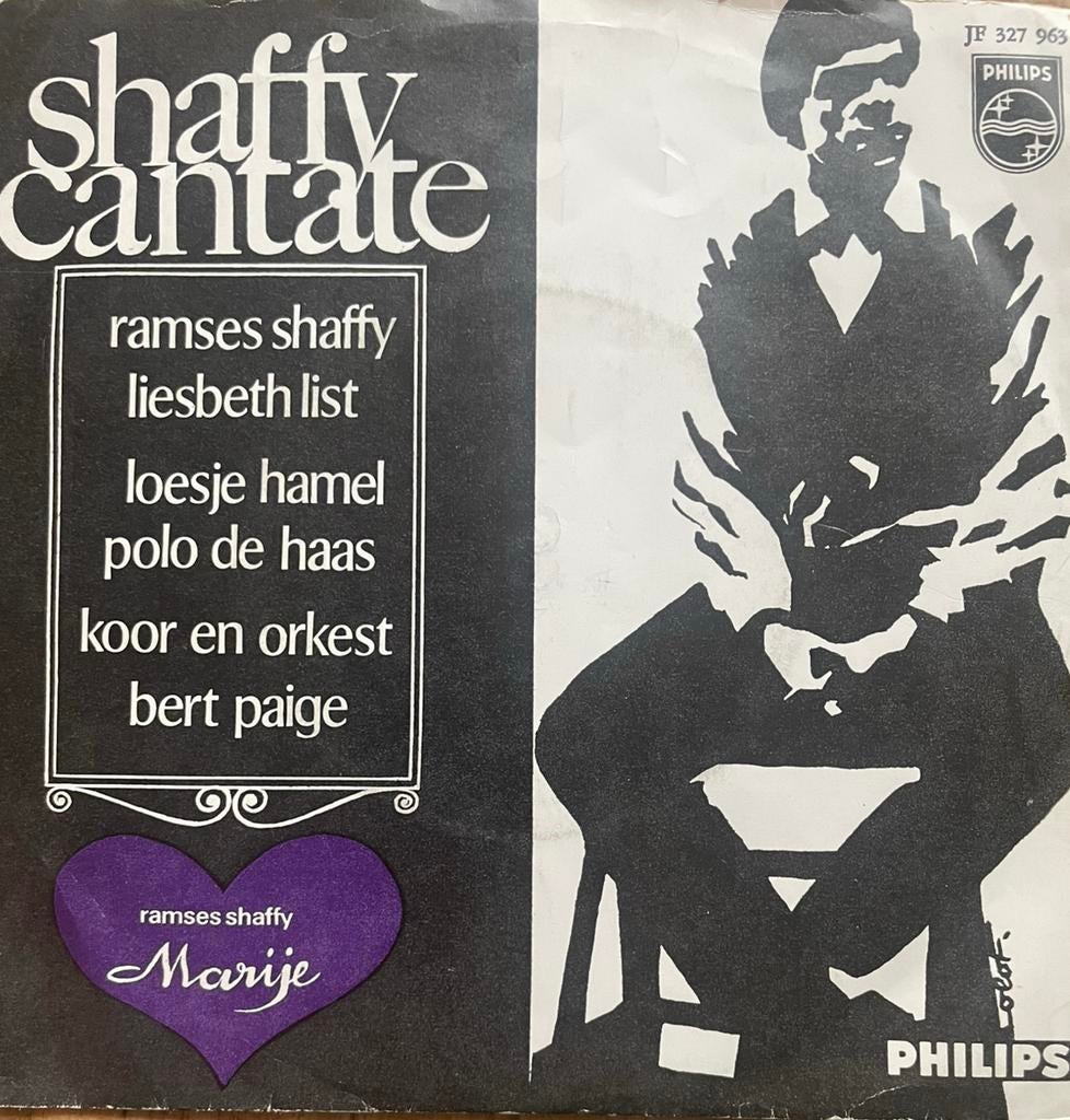 Shaffy - Shaffy Cantate, Cd's en Dvd's, Vinyl | Nederlandstalig, Ophalen of Verzenden, Zo goed als nieuw, Overige formaten, Levenslied of Smartlap