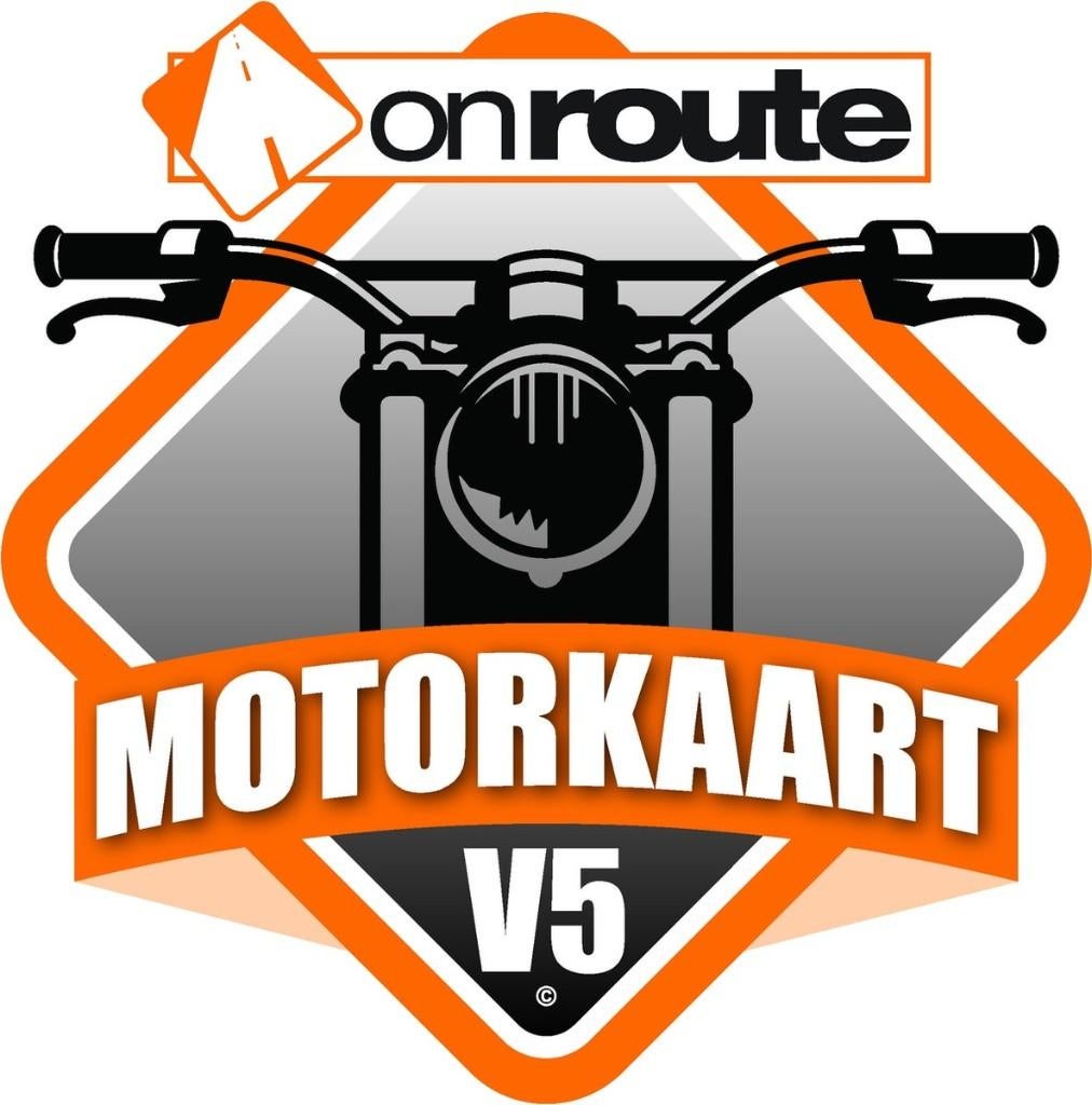 OnRoute Motorkaart West Europa v5 GARMIN motor navigatie, Motoren, Ophalen