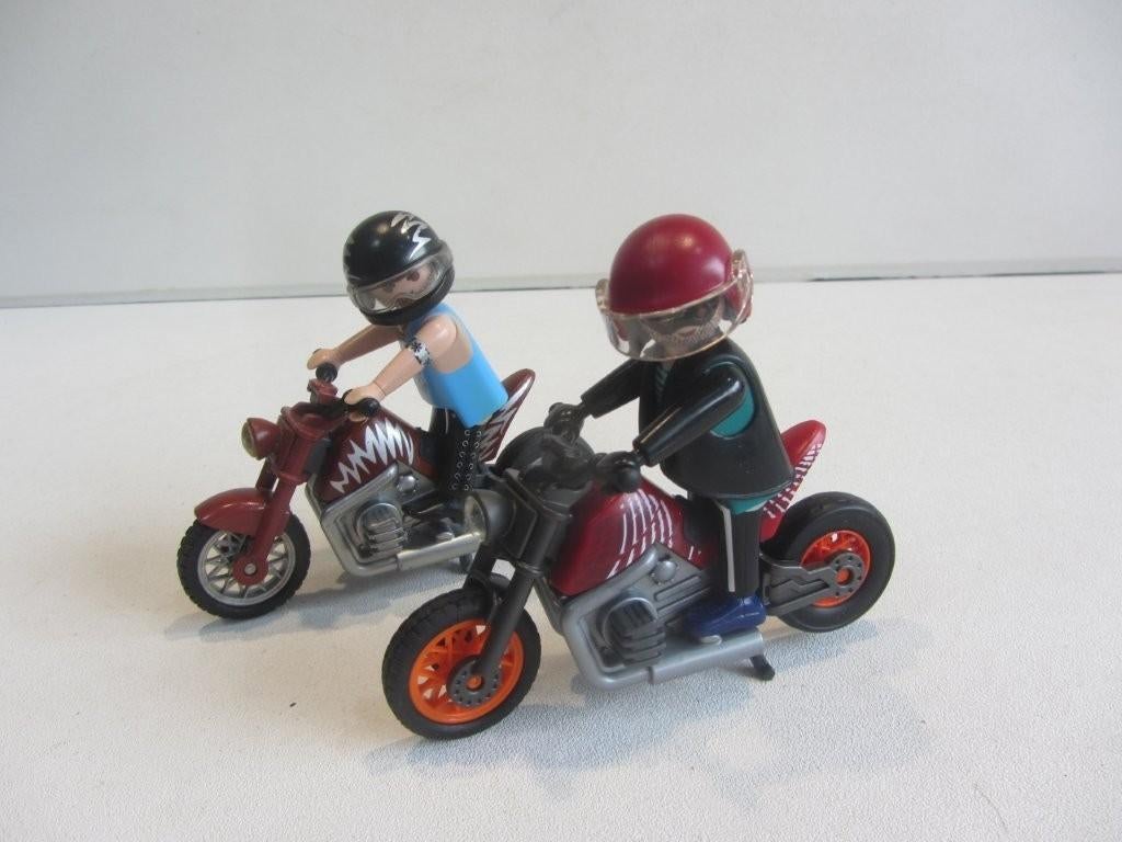 Playmobil  2  Zware motoren  – 5527, Ophalen of Verzenden, Gebruikt, Los playmobil