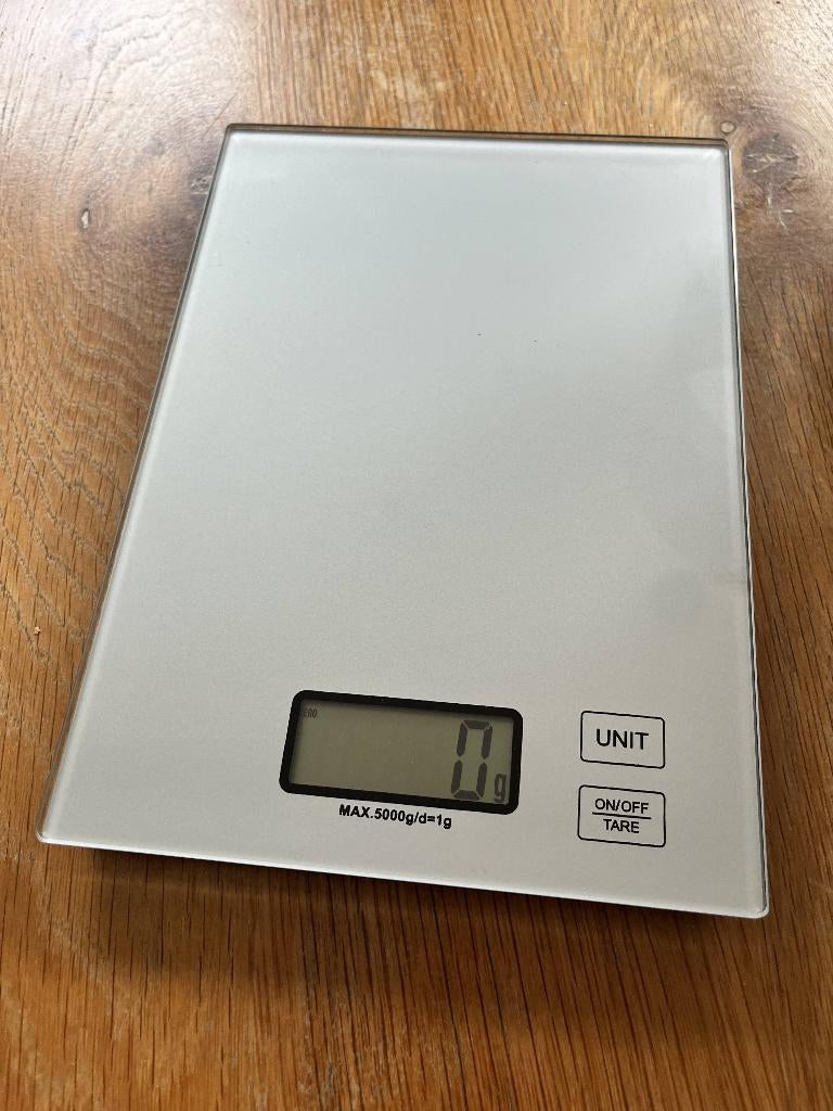 Keukenweegschaal, Minder dan 10 kg, Keukenweegschaal, Ophalen of Verzenden, 500 gram of grover