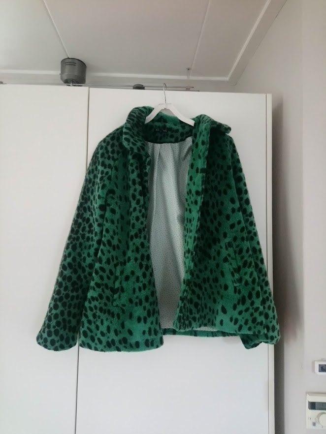 tijgerprint jas voor en najaar, Kleding | Dames, Jassen | Winter, Ophalen, King Louie, Maat 36 (S), Gedragen