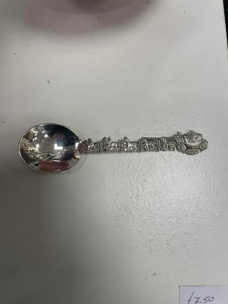 Lepeltje Gouden koets. Keltum, Ophalen of Verzenden, Zo goed als nieuw, Nederland