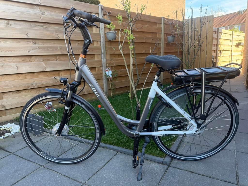 Stella livorno elektrische fiets, Fietsen en Brommers, Fietsen | Dames | Damesfietsen, Versnellingen, Zo goed als nieuw, 50 tot 53 cm