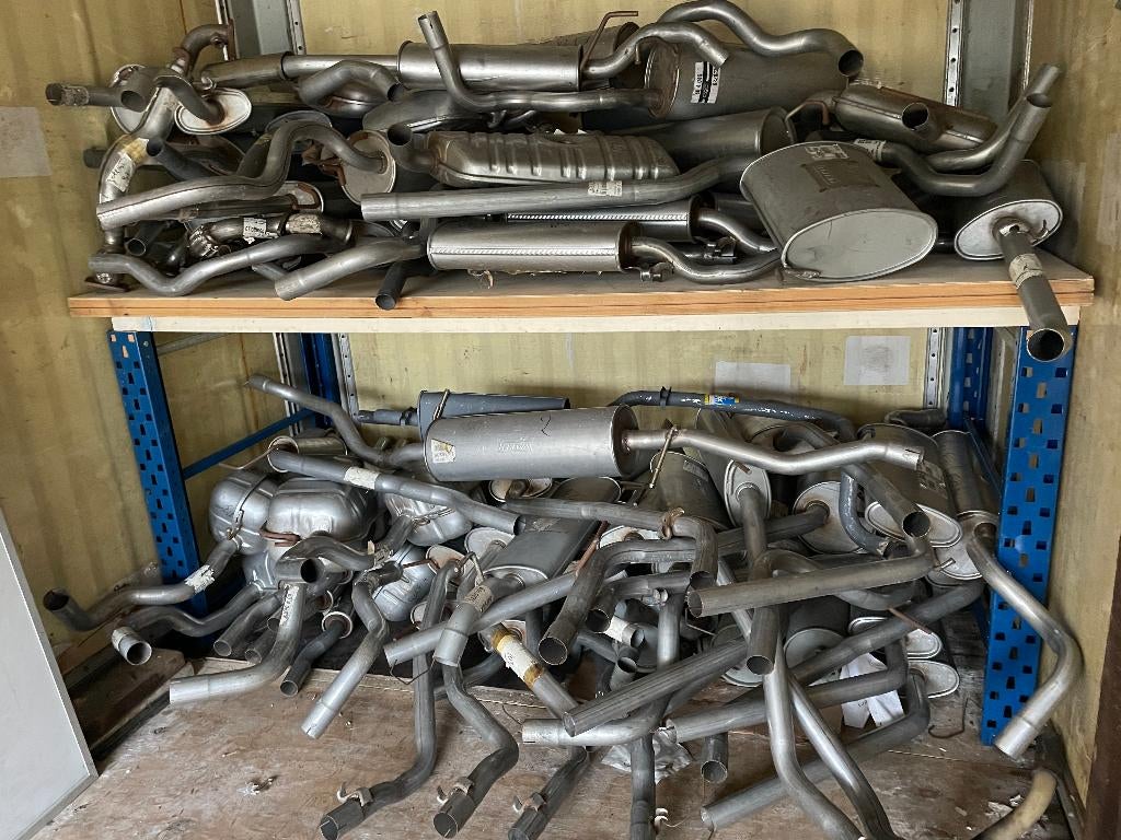 Yougtimer uitlaat dempers, Ophalen, Nieuw