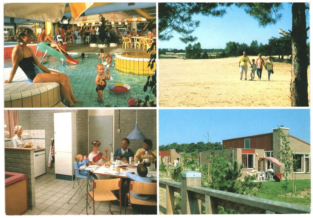 966765 Weert 80+ Limburg Weerterbergen vakantiepark Gelopen, Verzamelen, Ansichtkaarten | Nederland, Gelopen, Limburg, 1980 tot heden
