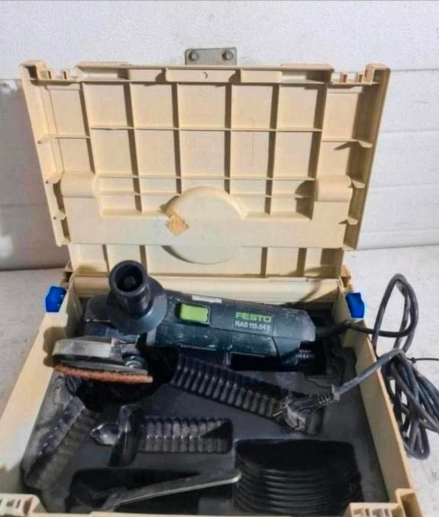 Festo & festool Rotatieschuurmachine RAS 115 E, N, Decoupeerzaag, Ophalen of Verzenden, 30 tot 70 mm