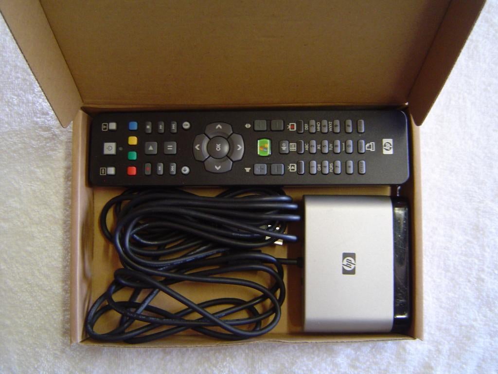 HP afstandbediening met remote sensor voor HP media center, Ophalen, Gebruikt