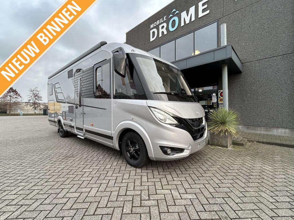Nu Binnen, de nieuwe Hymer Blackline BML-i780, Buitenlamp, Vloeistofverwarming, Diesel, Tot en met 3