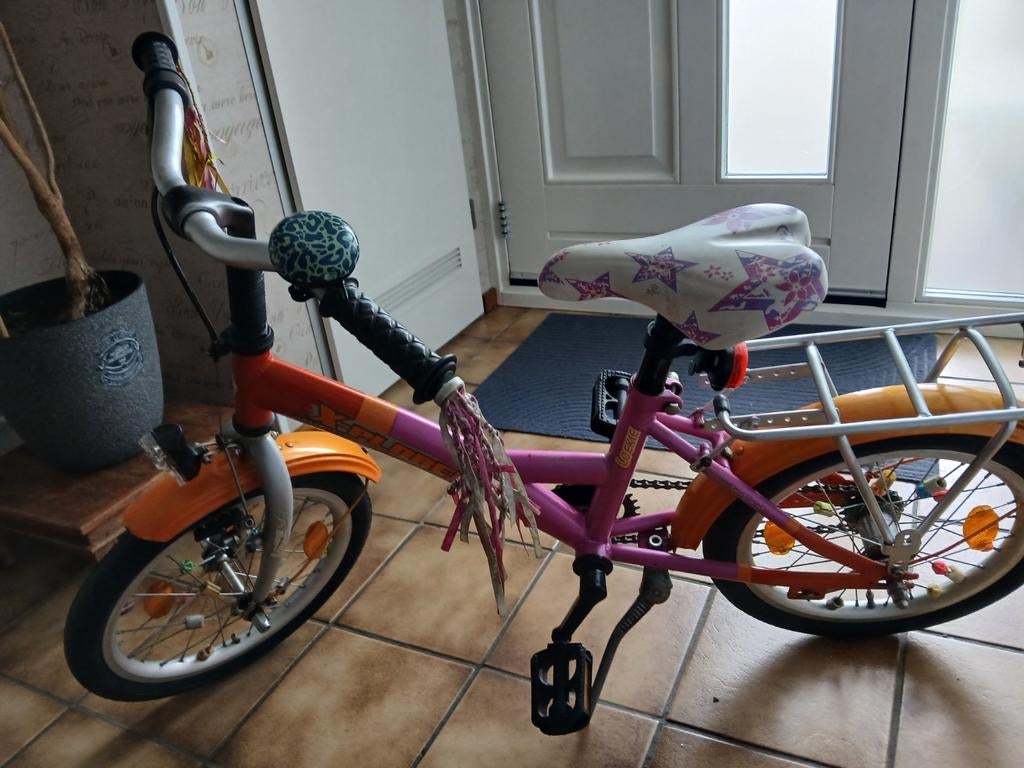 Loekie Xploder Meisjesfiets, Ophalen of Verzenden, Gebruikt, 16 tot 18 inch, Overige merken