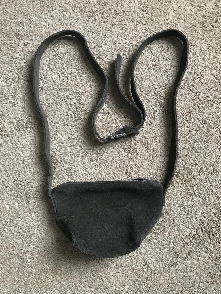 Groene suède tas Shabbies, Sieraden, Tassen en Uiterlijk, Tassen | Damestassen, Verzenden, Gebruikt, Groen